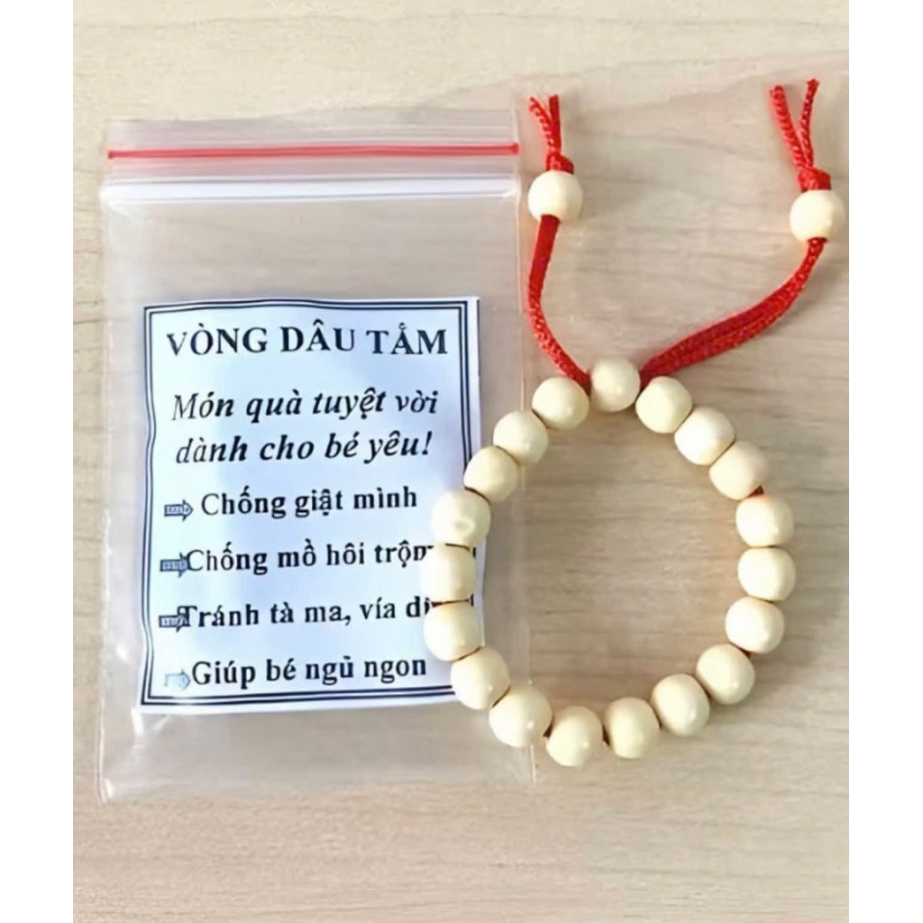 Vòng Dâu Tằm Cho Bé Ngủ Ngon Giấc - Dành Cho Bé Dưới 5 Tuổi