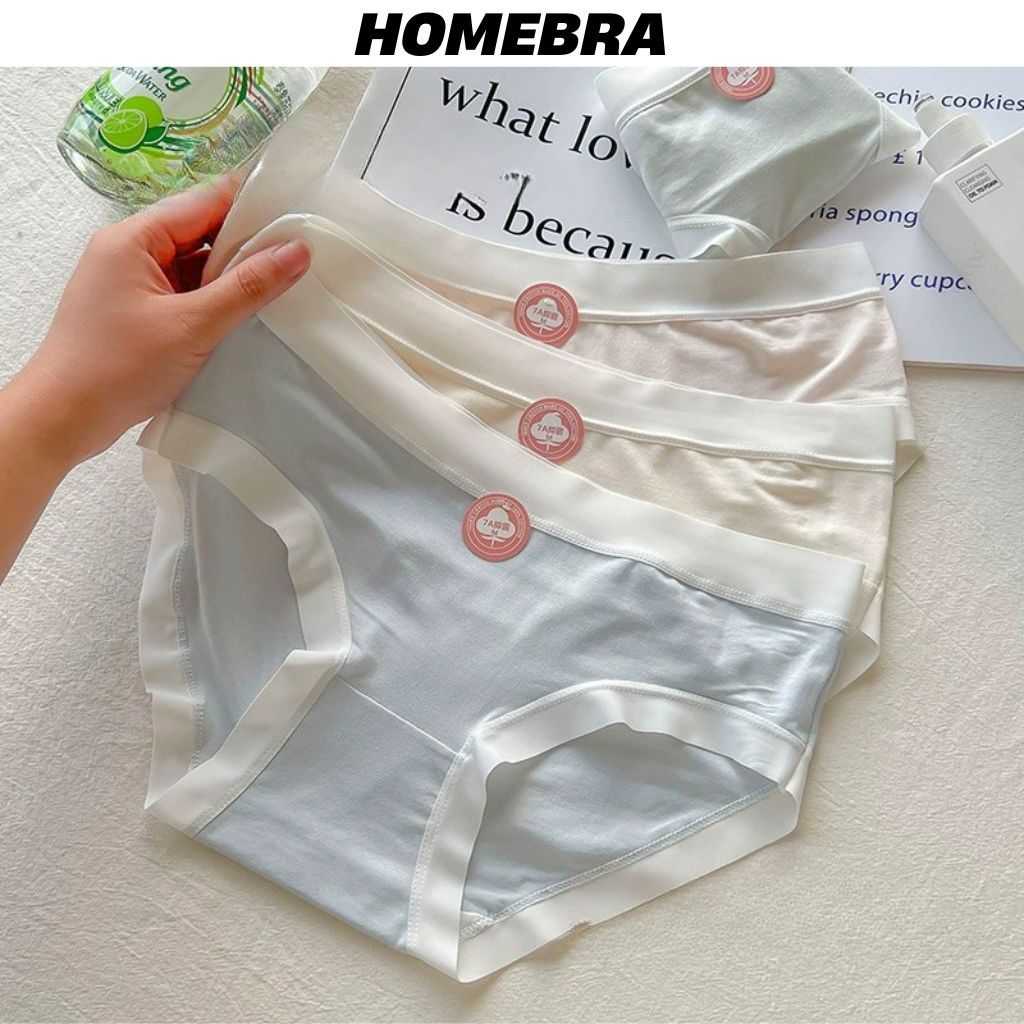 Quần lót nữ cotton thun lạnh mềm mại thoáng mát Quần chíp nữ đáy kháng khuẩn họa tiết dễ thương LY03