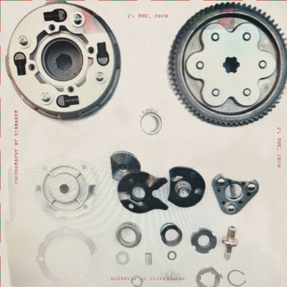 Bộ nồi côn dành cho xe Cub 81 -82 đời cũ