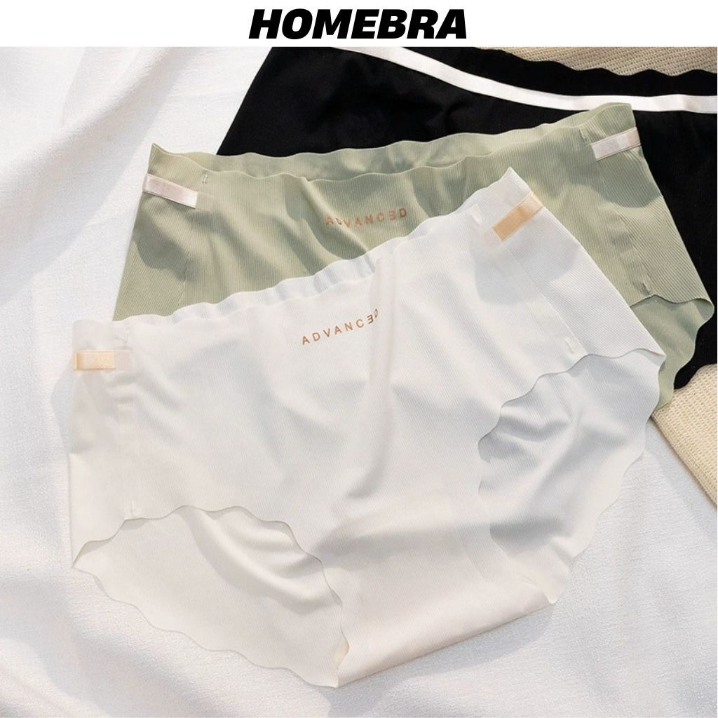 Quần lót nữ su đúc mềm mại thoáng mát - Quần lót su nữ gân lượn sóng đáy lót 2 lớp kháng khuẩn L8368