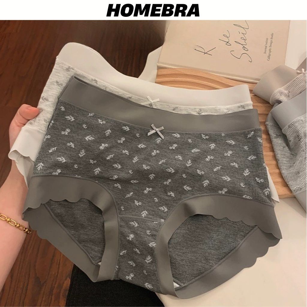 Quần lót nữ cotton cao cấp kháng khuẩn khử mùi 10A, Quần chip nữ cạp cao tôn dáng gợi cảm L758