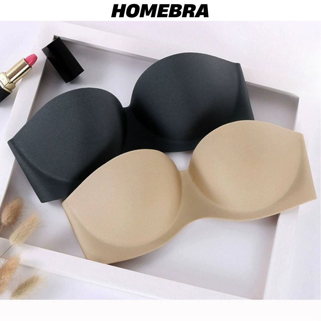 Áo ngực nữ không dây cúp ngang chống tuột bản lưng đa dạng Áo lót nữ không gọng mặc váy hở lưng A218