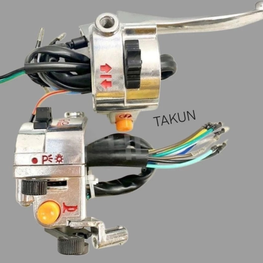 CỤM CÔNG TẮC XE CUB 82_CÓ ĐỀ_KHÔNG ĐỀ _2 BÊN