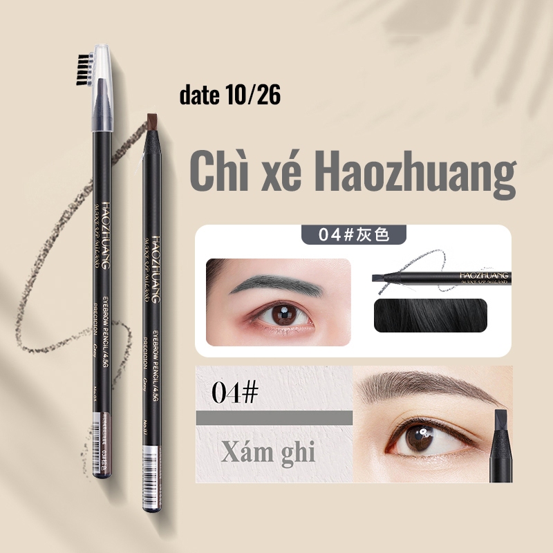[CHÍNH HÃNG] Chì xé kẻ chân mày gảy phẩy sợi Haozhuang Milano siêu xịn cực hot (Sale Date) 🔥